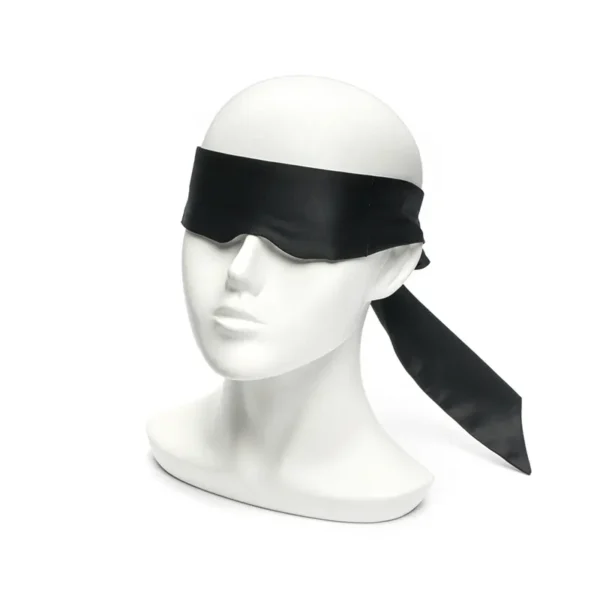 BDSM Eye Mask，Bondage Eye Mask，QS-009 Satin blindfold (1)