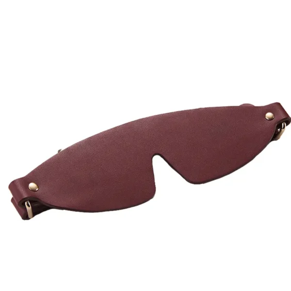 BDSM Eye Mask，Bondage Eye Mask，ZW-095 Pu blindfold (5)