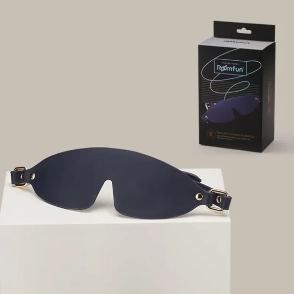 BDSM Eye Mask，Bondage Eye Mask，ZW-095 Pu blindfold (7)