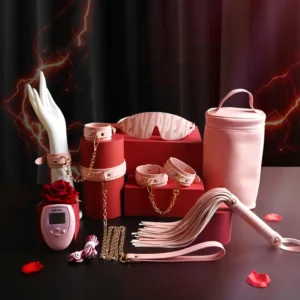 BDSM Kit，BDSM Set，Bondage Gear With Massager (1)