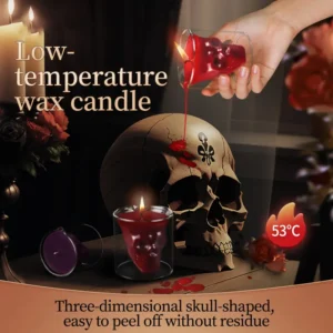 BDSM，BDSM Toys，BDSM Sex Toys，QS-045 Skull candle (1)