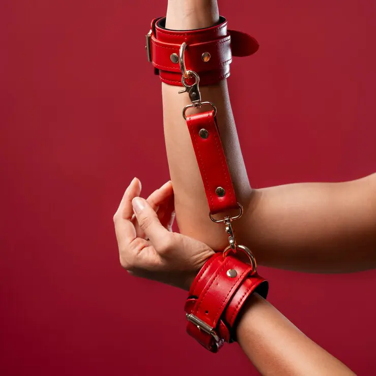 Bondage Cuffs，Bondage Handcuffs，BDSM Cuffs (3)