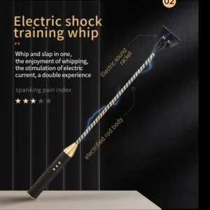 Bondage Whip，BDSM Whip，Sex Whip，ZW-019 Electric shock training whip (1)