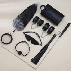 SM Toys，SM Products，SM Sex Toys，ZW-040 Lace 8-piece bondage kit (1)