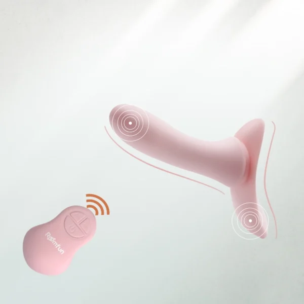 Sex Toys，Adult Toys，Strap-on dildo with vibrator (3)